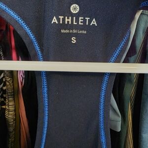 Athleta Navy Blue Activewear Top
